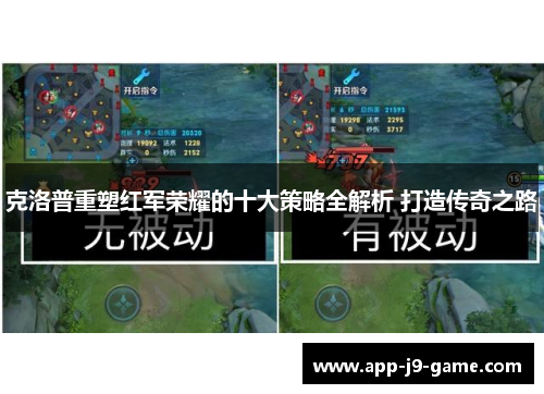 克洛普重塑红军荣耀的十大策略全解析 打造传奇之路 克洛普重塑红军荣耀的十大策略全解析 打造传奇之路